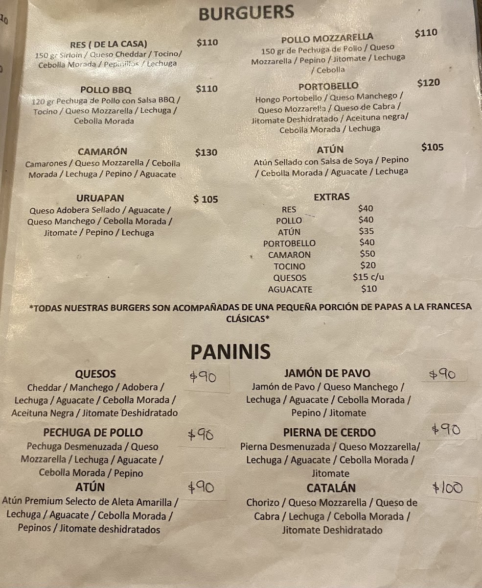 Las Tortugas Menu - Image 6